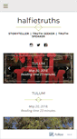 Mobile Screenshot of halfietruths.com