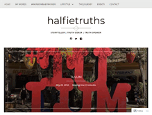 Tablet Screenshot of halfietruths.com